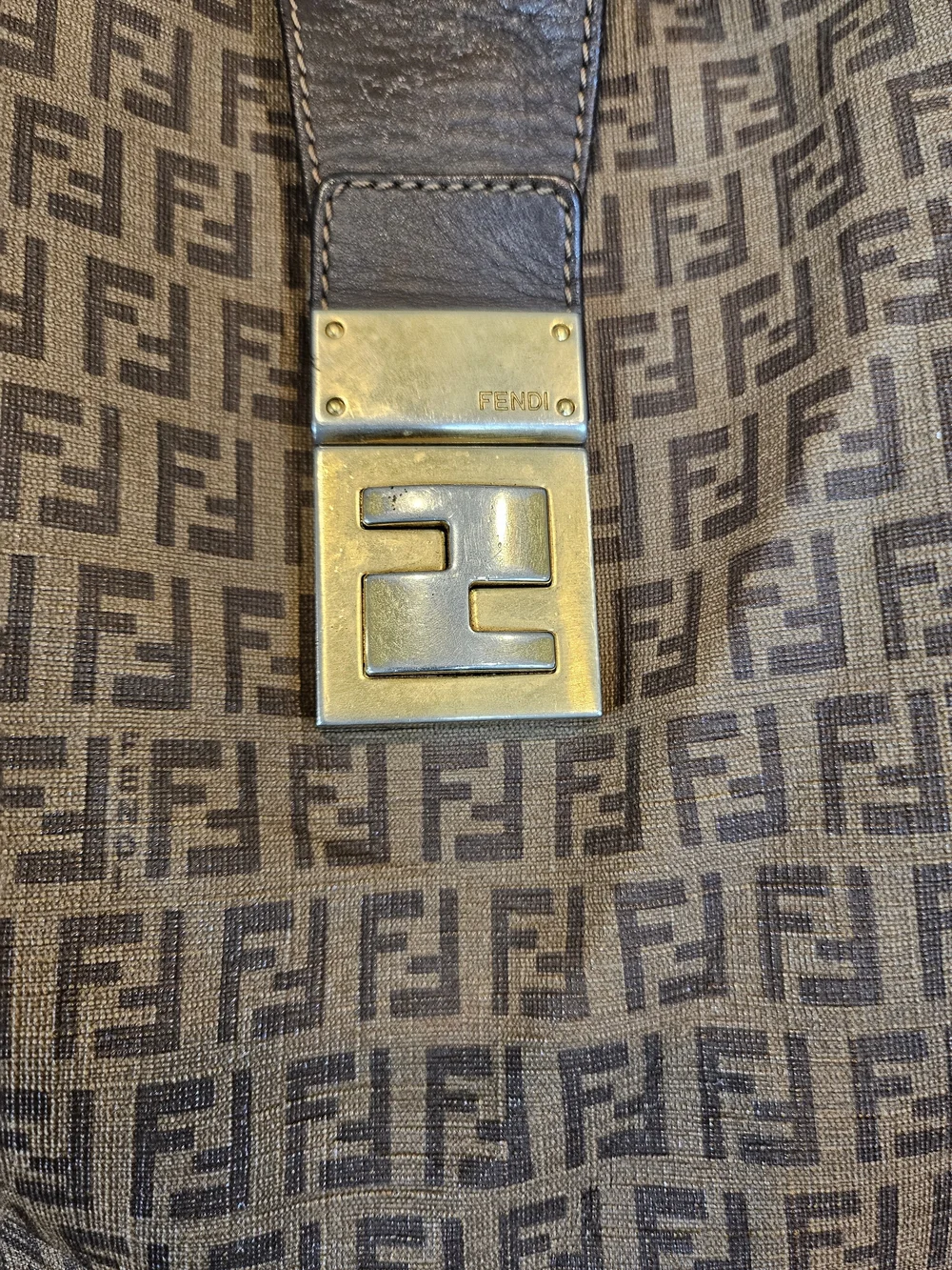 Fendi Zucca FF Canvas Tote